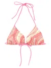 Pucci Bikini Top In Pink
