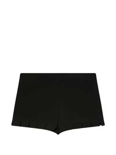 Pucci Black Compact Jersey Shorts