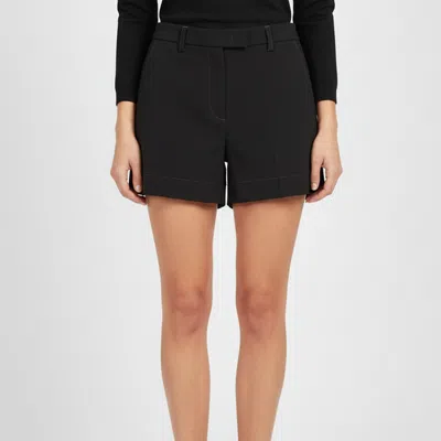 Pre-owned Pucci Black Crepe Shorts M