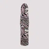 Pucci Form-fitting Evening Dress With Abstract Pattern In Black
