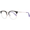 Pucci Emilio  Black Metal Glasses Women's (frames) In Black