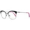 Pucci Emilio  Black Metal Glasses Women's (frames) In Multi