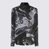 Pucci Black Silk Shirt In Black