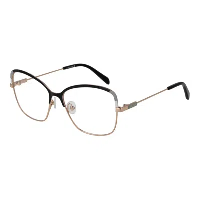 Pucci Black Women Optical Frames In Gold