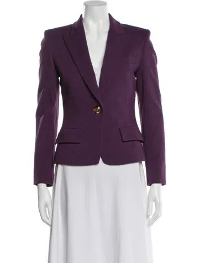 Pre-owned Pucci Blazer In Purple