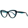 Pucci Blue Plastic Glasses (frames) In Black