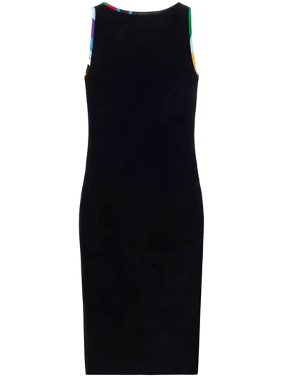 Pucci Boat-neck Dress In Black