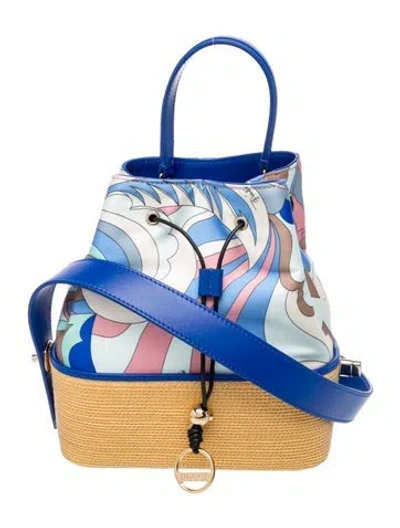 Pre-owned Pucci Bonita Small In Blue