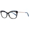 Pucci Emilio  Brown Metal Glasses Women's (frames) In Black