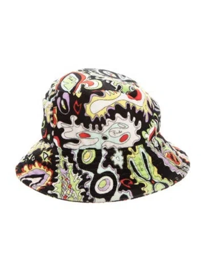 Pre-owned Pucci Bucket Hat In Black