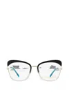 Pucci Butterfly-frame Glasses In Black