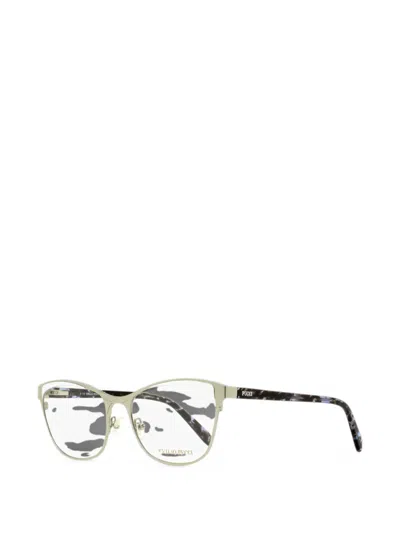 Pucci Butterfly-frame Glasses In Green