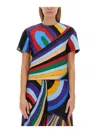 Pucci Cady Top In Multicolour