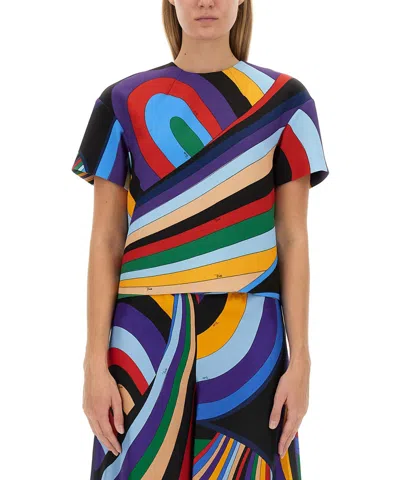 Pucci Cady Top In Multi
