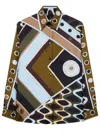 Pucci Geometric-print Shirt In Multi