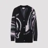Pucci Embroidered Mohair Blend Oversize Cardigan In Multi