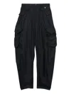 Pucci Cargo-pocket Tapered Trousers In Black