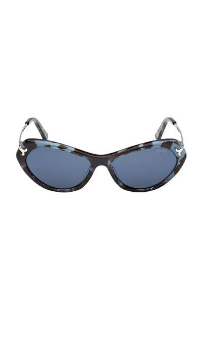 Pucci Cat Eye Sunglasses In Blue