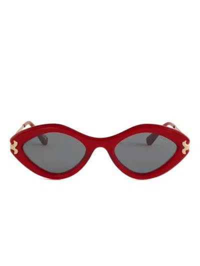 Pucci Cat-eye Sunglasses In Red