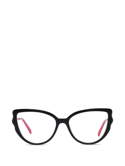 Pucci Cat-eye Glasses In Black