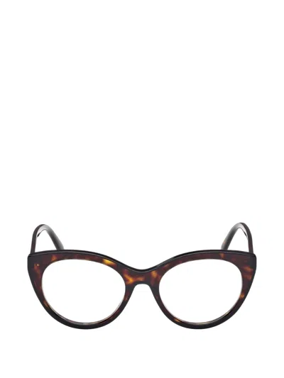 Pucci Cat-eye Glasses In Brown
