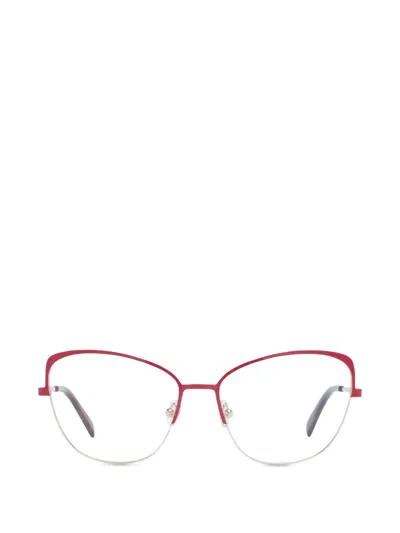 Pucci Cat-eye Glasses In Brown