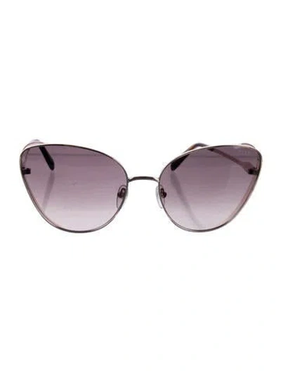 Pre-owned Pucci Cat-eye Gradient Sunglasses In Brown