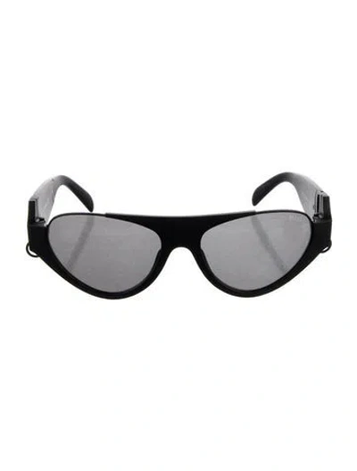 Pre-owned Pucci Cat-eye Tinted Sunglasses In Black