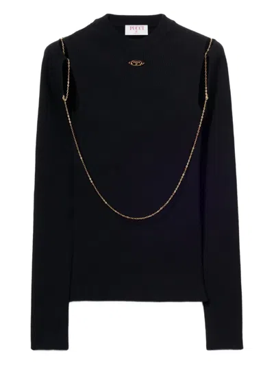 Pucci Chain-embellished Top