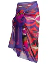 Pucci Collane Swimwear Purple In Multi