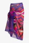 Pucci Collane Print Sarong In Multi