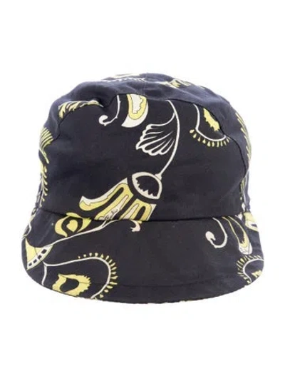 Pre-owned Pucci Cotton Hat In Black