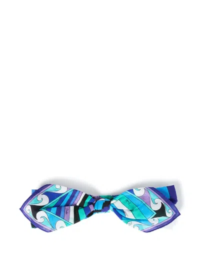 PUCCI COTTON HEADBAND WITH BOW