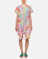 Pucci Cotton Popeline Dress In Pink
