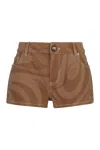 Pucci Printed Cotton-canvas Shorts