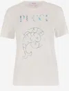 PUCCI COTTON T-SHIRT WITH LOGO