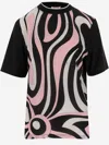 Pucci Marmo T-shirt In Red