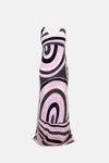 Pucci Crepe De Chine Slip Dress In Multi