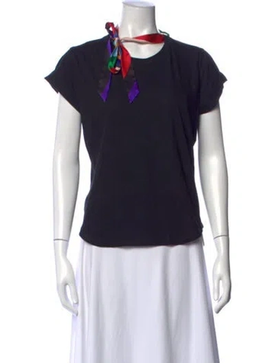 Pre-owned Pucci Crew Neck Short Sleeve T-shirt In Multi