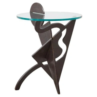 Pre-owned Pucci De Rossi Attr. Battista Table, Italy 1980s In Black