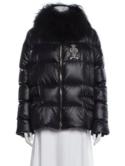 Pre-owned Pucci Down Coat In Black