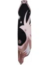 Pucci Open-back Silk-twill Halterneck Midi Dress