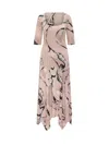 Pucci Orchidee-print Dress In Pink