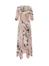 Pucci Orchidee-print Dress In Pink