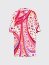 PUCCI DRESS PUCCI KIDS COLOR ORANGE,H00368004