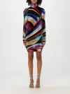 Pucci Iride Velvet Minidress In Violett