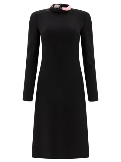 PUCCI PUCCI DRESS WITH CONTRASTING COLLAR