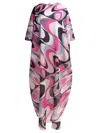Pucci Onde Cotton Muslin Kaftan