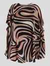 Pucci Abstract Pattern Dress In Black