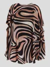 Pucci Abstract Pattern Dress In Black